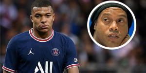 رونالدينيو يوضح رأيه في إمكانية تتويج مبابي بالكرة الذهبية