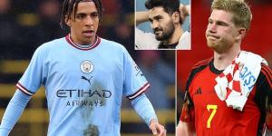 Man City teenager Rico Lewis is ready to take his chance in the absence of returning World Cup stars... as he reveals Ilkay Gundogan and Kevin De Bruyne have barely mentioned their embarrassing group stage exits