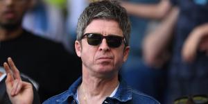 Don't look back in anger! Noel Gallagher refuses to join in the Poznan as Manchester City fans celebrate moving back to the top of the Premier League table