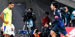 منتخب اليابان يقلب الطاولة على البرازيل بثلاثية مقابل هدفين وديًا