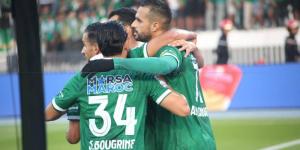 البطولة الاحترافية/ الرجاء يعتلي وصافة الترتيب بعد فوزه على أولمبيك الدشيرة (1-0)