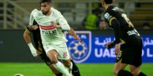 ناصر ماهر رجل مباراة الزمالك وبيراميدز بكأس السوبر