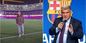 لابورتا: "كنتُ سعيدا برؤية ميسي من جديد في 'كامب نو' لكن لم نكن نعلم أنه سيأتي"