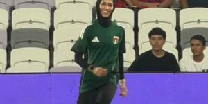 المحكمة الإماراتية رضوى المنصوري تُدير مباراة مصر وكاب فيردي