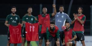 كواليس تدريبات الأخضر قبل لقاء الجزائر