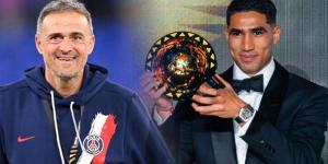 إنريكي بعد فوز حكيمي بالكرة الذهبية الأفريقية: "لا أراه مجرد ظهير فهو يفعل كل شيء سواء في الدفاع أو الهجوم"