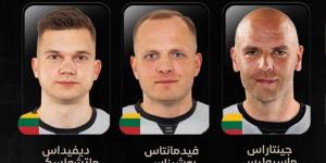 طاقم تحكيم ليتواني يقود نهائي دوري المرتبط لكرة السلة بين الأهلي والاتحاد السكندري