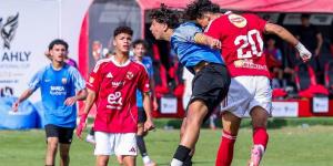 الأهلي يهزم أكاديمية برشلونة بثنائية في افتتاح بطولة الأهلي الدولية تحت 16 عامًا