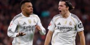 "في ليلة تألق مبابي".. ريال مدريد يقسو على أتلتيك بيلباو بثلاثية في الدوري الإسباني