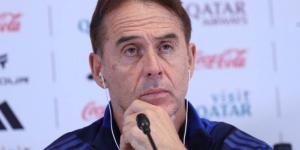 لوبيتيجي: مواجهة سوريا ستكون صعبة… وغياب ماديبو ضربة مؤثرة لنا