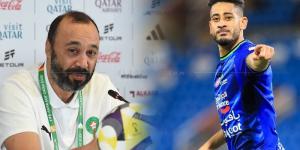 السكتيوي: "هناك أمور خاصة لا يمكن الكشف عنها منعت باتنا من الحضور.. إنه لاعب موهوب وإنسان كبير يحق لكل مغربي الافتخار به"