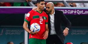 الركراكي: "حكيمي يعمل بجد منذ إصابته ونأمل أن يكون جاهزا للمباراة الأولى في 'الكان' ضد جزر القمر"