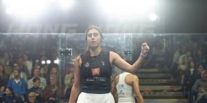 نور الشربيني تتوج ببطولة هونج كونج المفتوحة للإسكواش