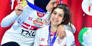 شروق فؤاد لاعبة طائرة الزمالك تعلن اعتزالها