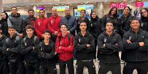 الفوج الأول للبعثة المصرية يغادر إلى أنجولا للمشاركة في دورة الألعاب الإفريقية للشباب