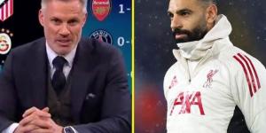 جيمي كاراجر يعتذر لمحمد صلاح على الهواء: آسف تسببت في إزعاج