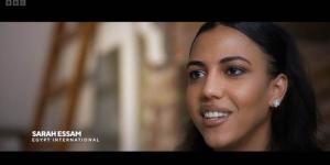 سارة عصام تظهر في فيلم وثائقي لـ BBC عن محمد صلاح