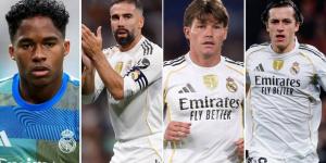 إيقاف كاريراس وكارفاخال وإندريك لمباراتين وغارسيا لمباراة واحدة بعد أحداث لقاء ريال مدريد ضد سيلتا فيغو