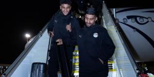 لقطات وصول بعثة منتخب مصر إلى المغرب للمشاركة في أمم إفريقيا