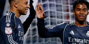 مبابي يقود ريال مدريد للفوز على تالافيرا في كأس ملك إسبانيا