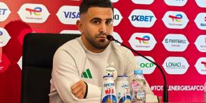 محرز: "سعيد بتواجدي في المغرب ونشعر بروح أخوية حقيقية هنا في المملكة"