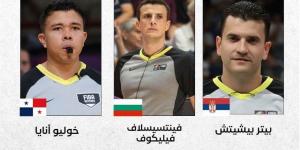 طاقم تحكيم أجنبي لإدارة مباراة كأس السوبر لكرة السلة بين الأهلي والاتحاد 