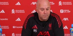 سلوت: كنا نأمل الفوز في بداية 2026 لكن دفاع ليدز عقد المهمة