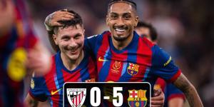 برشلونة "بلا رحمة" يقسو على أتلتيك بلباو ويتأهل إلى نهائي السوبر الإسباني