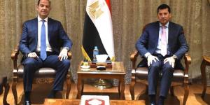 وزير الرياضة ونائب رئيس المتحدة للرياضة يبحثان دعم الاتحادات والتعاون المشترك