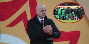 إنفانتينو: "ندين بشدة سلوك بعض اللاعبين وأفراد الطاقم التقني السنغالي فمن غير المقبول مغادرة الملعب بتلك الطريقة"