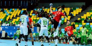 انتهت.. مصر 41- 28 أنجولا .. بطولة أمم إفريقيا لكرة اليد