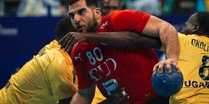 استراحة .. مصر 20 - 10 الجزائر بطولة أمم إفريقيا لكرة اليد (الدور الرئيسي)