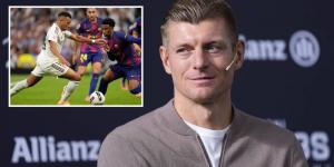 كروس: "أعتقد أن مشجع ريال مدريد سيفضل الفوز بمباراتَي الكلاسيكو على لقب 'الليغا'"