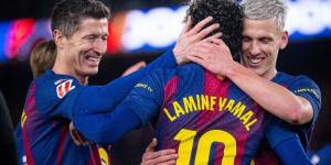 تشكيل برشلونة أمام إلتشي في الدوري الاسباني.. يامال ورافينيا يقودان الهجوم