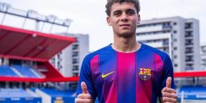 حمزة عبد الكريم يدعم فريقه "برشلونة أتلتيك" أمام تيراسا (صورة)