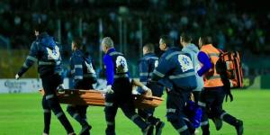 باهر المحمدي يُعلن إصابته بكسر في الترقوة بمباراة المصري والزمالك