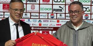 الجامعة تعلن عن تعيين وهبي مدرباً للمنتخب المغربي دون الكشف عن مدة العقد أو الأهداف المسطرة!