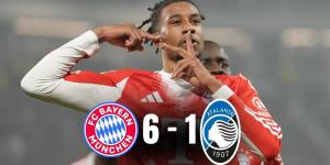 بايرن ميونخ يستعرض "قوته" ضد أتالانتا في دوري أبطال أوروبا