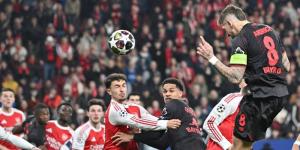 أرسنال "ينجو" من أول هزيمة ويتعادل ضد ليفركوزن في دوري أبطال أوروبا