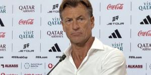 رينارد يكشف سبب الهزيمة أمام الأردن