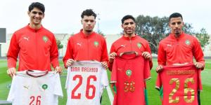 لاعبو المنتخب المغربي يقدمون القميص الجديد في كأس العالم 2026