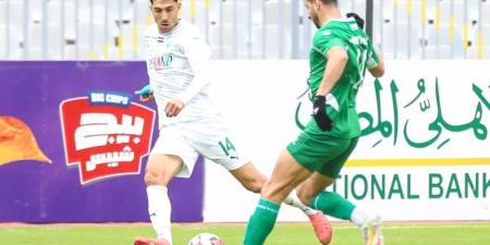 صلاح محسن يقود هجوم المصري أمام الزمالك في دوري نايل