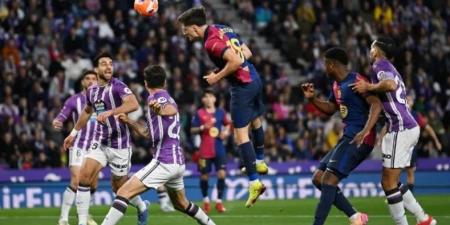 ملخص وأهداف مباراة برشلونة وبلد الوليد في الدوري الإسباني "فيديو"
