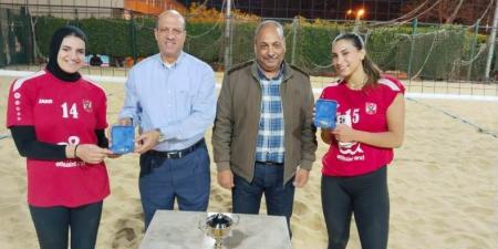 الأهلي يهزم سبورتنج.. ويتوج بدوري سيدات الكرة الطائرة الشاطئية