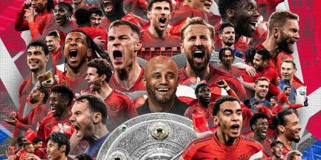بايرن ميونيخ يتوج بطلًا للدوري الألماني وهاري كين يفك "نحس" الألقاب