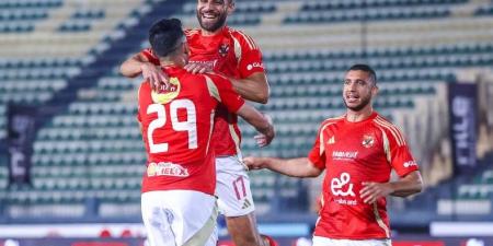 طاهر محمد طاهر يفتتح التسجيل للأهلي أمام حرس الحدود "فيديو"