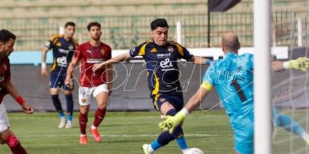 الأهلي يتقدم على سيراميكا كليوباترا بهدف بن شرقي في الشوط الأول