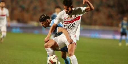 بيراميدز يتقدم على الزمالك في الشوط الأول بهدف إبراهيم عادل "فيديو"