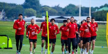 الأهلي يختتم تدريباته ويدخل معسكرًا مغلقًا استعدادًا لمواجهة البنك بالدوري