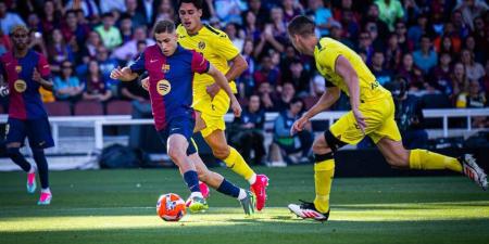 "الليغا"/ فياريال يقلب تأخره أمام برشلونة "البطل" لانتصار (2-3)